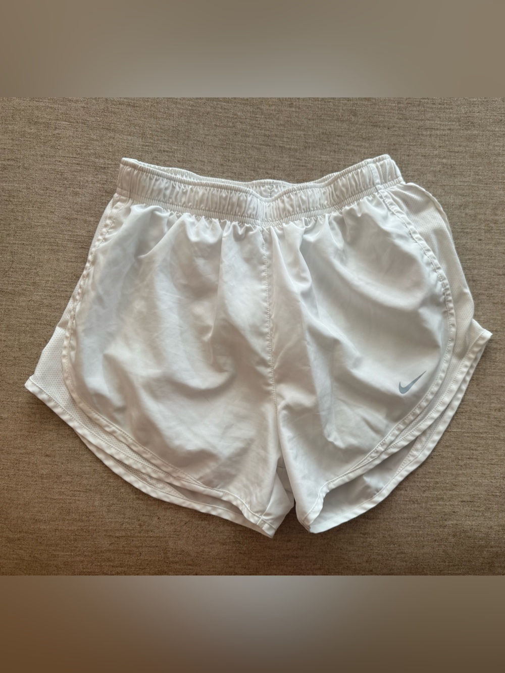 Nike White Women's Athletic Shorts